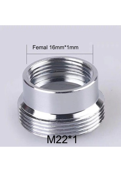 M22 x M20 2 Adet Tarzı Bakır Nikel Kaplama M22 Redüktör Musluk Adaptörü Ale Kadın Mutfak Banyo Pirinç Su Bandı Bağlantısı (Yurt Dışından) fırsatları