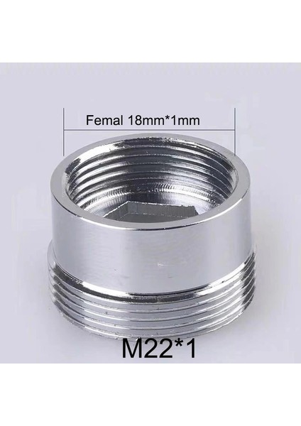 M22 x M20 2 Adet Tarzı Bakır Nikel Kaplama M22 Redüktör Musluk Adaptörü Ale Kadın Mutfak Banyo Pirinç Su Bandı Bağlantısı (Yurt Dışından) indirimleri