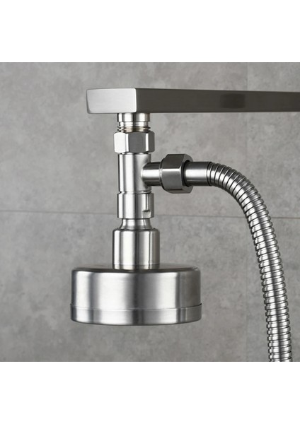 Tuvalet Paslanmaz Çelik T Adaptörü G T-Valf Banyo Bide Püskürtücü Duş Için Bir Açılı Vana ve Hortum Veya Musluk Bağlamak Için (Yurt Dışından)