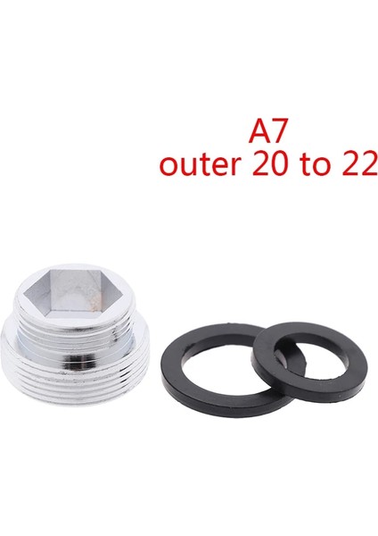 No.7 Tarzı Mutfak Musluk Adaptörü Su Arıtma Adaptörü Havalandırıcı Musluk Değiştirme Aracı Su Arıtma Aksesuarları (Yurt Dışından)