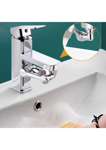 Gümüş Tarzı Yeni Derece Dönebilen Uzatma Musluk Püskürtme Kafası Evrensel Banyo Musluk Uzatın Havalandırıcı Musluk Genişletici Robotik Kol (Yurt Dışından) fırsatları