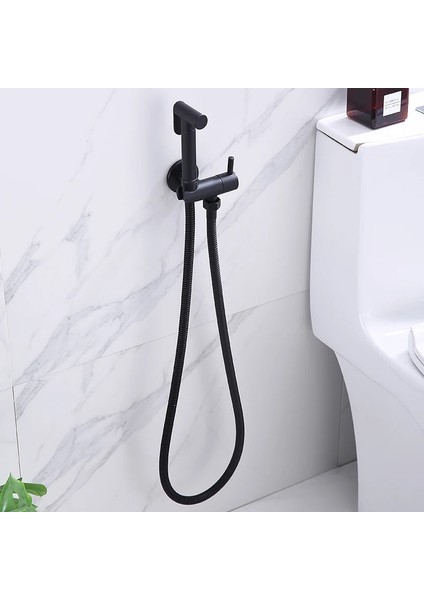 Krom 1,5 cm Hortum Stili Tuvalet Bide Musluklar Püskürtücü El Bide Püskürtücü Tuvalet Pirinç Bide Sprey Banyo Duş Başlığı Bide Seti (Yurt Dışından) modelleri