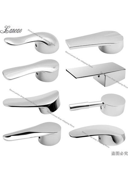 35MM Vana Stili ve Perakende Güverte Montaj Şelale Banyo Musluk Vanity Gemi Lavabo Mikser Dokunun Yedek Musluk Kolu (Yurt Dışından) fiyatları