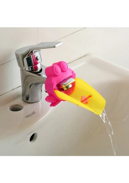 Pembe Tarzı 1 Adet Musluk Genişletici Çocuk Yürüyor Çocuk El Yıkama Musluk Bebek Çocuk El Yıkama Yardımcısı Mutfak Musluk Aksesuarları (Yurt Dışından)