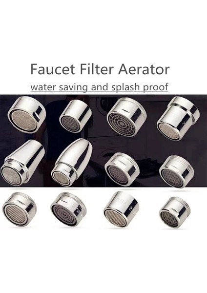 F18 Tarzı G G Musluk Filtresi Sıçramaya Dayanıklı Su Havalandırıcı Boruları Mutfak Banyo Havzası Musluk Filtre Memesi Fıskiye (Yurt Dışından) fiyatları