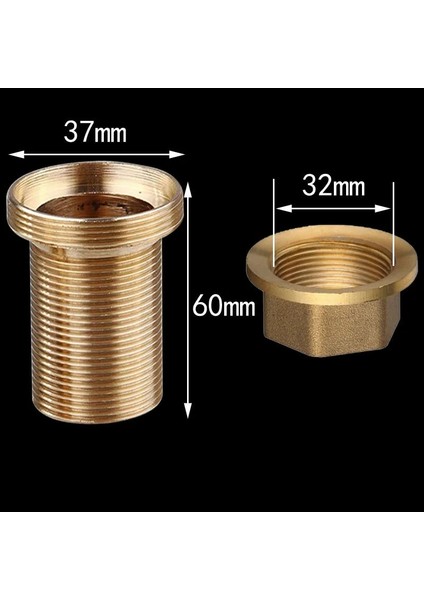 No.18 Stili Bakır Mutfak Lavabosu Sıcak ve Soğuk Havza Musluk Aksesuarları Tabanı Sabit Ayak Vida Somunu 30 Artı Filament (Yurt Dışından)