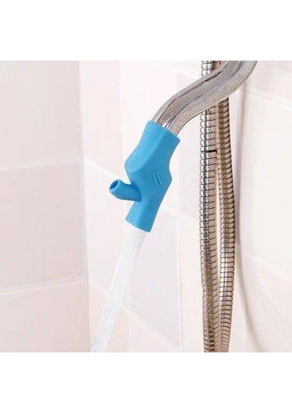 Mavi Stil 1 Adet Mutfak Lavabo Musluğu Genişletici Kauçuk Elastik Meme Kılavuzu Çocuk Su Tasarrufu Musluk Uzatma Banyo Aksesuarları Için (Yurt Dışından)