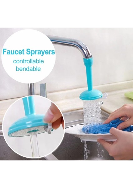 Büyük Mavi Tarzı 2018 Yeni Ayarlanabilir Banyo Musluk Püskürtücüler Musluk Filtresi Memesi Musluk Regülatörü Yaratıcı Su Tasarrufu Mutfak Aksesuarları (Yurt Dışından)