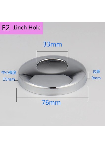 E8-2 Adet Tarzı Paslanmaz Çelik Su Boru Konnektörü Musluk Dekoratif Kapak Yükseltmek Vana Paneli Duş Mutfak Musluk Aksesuarları (Yurt Dışından) fırsatları