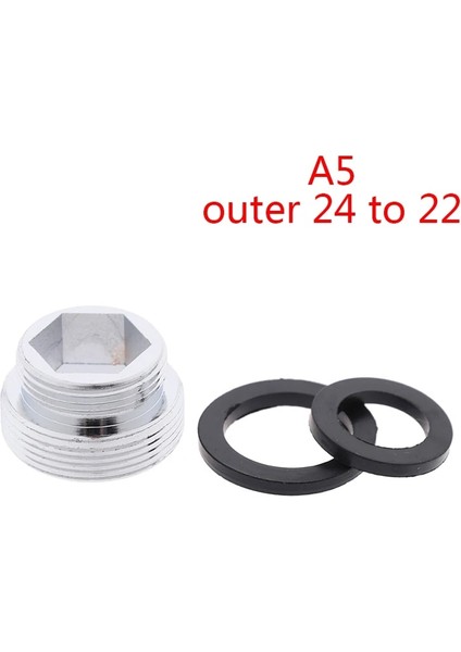 No.5 Tarzı Mutfak Musluk Adaptörü Su Arıtma Adaptörü Havalandırıcı Musluk Değiştirme Aracı Su Arıtma Aksesuarları (Yurt Dışından)