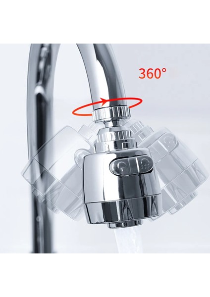 205MM Tarzı 360 Derece Döndür Musluk Memesi Filtre Adaptörü Ayarlanabilir Su Tasarrufu Fıskiye Konektörü Döner Musluk Difüzör Mutfak Aksesuarları (Yurt Dışından) fırsatları