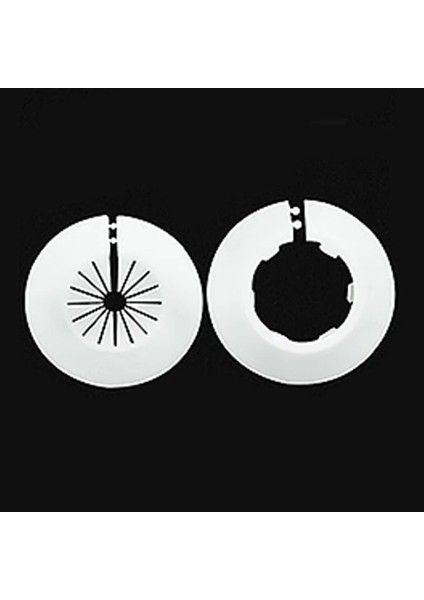 15-29CM Beyaz Tarz Lastic Duvar Deliği Kanalı Kapağı Duş Musluğu Açılı Vana Boru Tapası Dekorasyon Kapağı Geçmeli Plaka Mutfak Musluk Aksesuarları (Yurt Dışından) modelleri