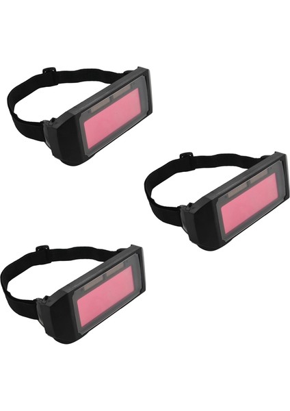 3x Otomatik Kararan Kaynak Kask DIN11 Dayanıklı Otomatik Işık Değişimi Parlama Önleyici Gözler Kalkanı Gözlüğü Maskeleri Otomobil Tonları (Yurt Dışından) indirimleri