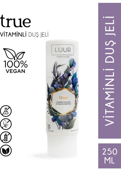 True Vitaminli Duş Jeli 250 ml