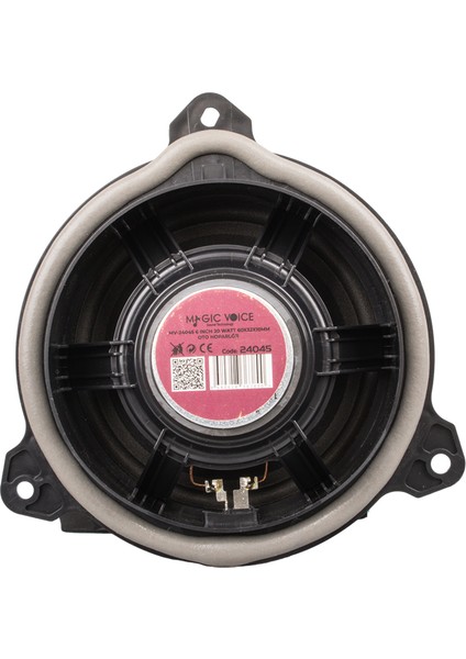 Magicvoice MV-24045 6 Inch 20 Watt 60X32X10MM Oto Hoparlör 16 cm Araç Kapı Hoparlörü Üçgen Tekli