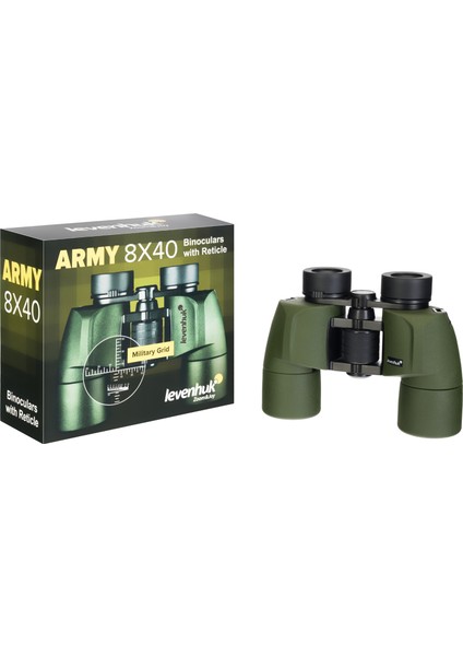 Army 8X40 Artıkıllı Binoküler Dürbün
