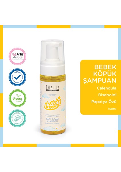 Calendula & Papatya Özlü Köpük Bebek Şampuanı 150ML