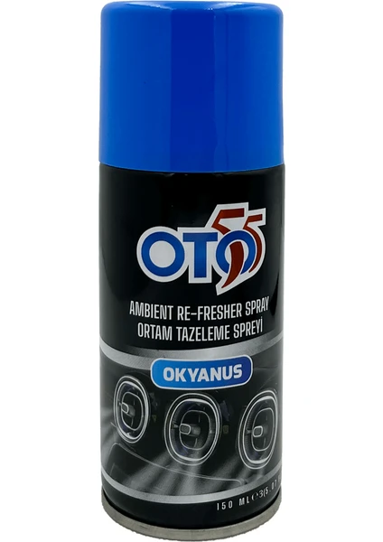 Oto 55 Klima & Araç Koku Yenileyici 150 ml (Okyanus)