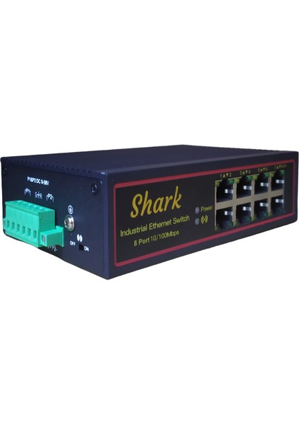 TXI036 8 Port 10/100 Endüstriyel Swıtch