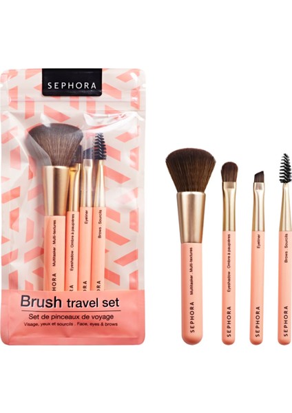 Seyahat Fırça Seti 4 Pcs