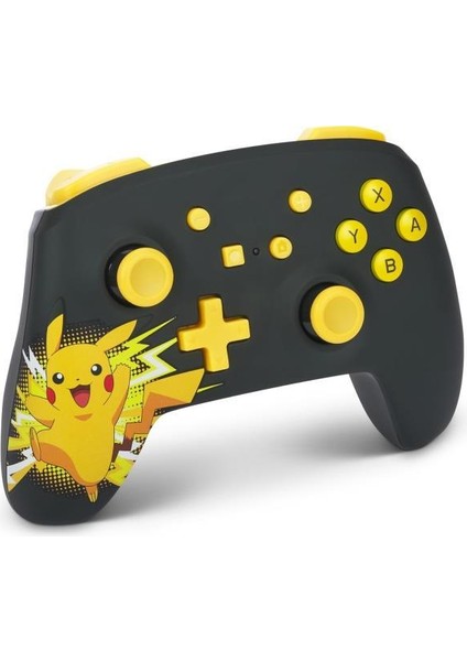 Nintendo Switch Için Kablosuz Powera Kontrol Cihazı - Ekstatik Pikachu