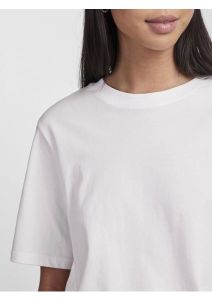 Pieces 17140802 0 Yaka Kadin Body - Beyaz modelleri