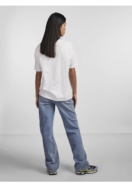 Pieces 17140802 0 Yaka Kadin Body - Beyaz fırsatları