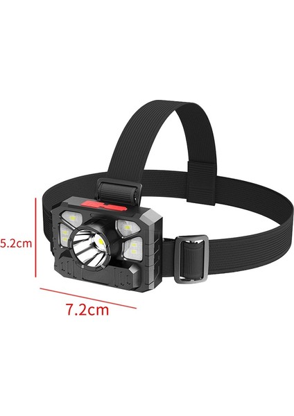 Taşınabilir Far Dış Mekan LED Kafaya Monte El Feneri Güçlü Kafa Lambası Işığı Balıkçılık Dış Mekan Çalışma Işığı Projektör (Yurt Dışından) fiyatları