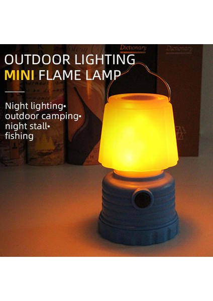 Süper Parlak LED Kamp Işık Açık Çadır Işık Alev Lambası Fener Acil Durum Feneri Yürüyüş Balıkçılık Kamp Için (Yurt Dışından)