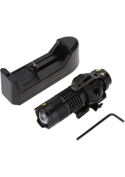 Mini Yakınlaştırma LED Kask El Feneri Klip Işık Kafa Lambası Şarj Cihazı Ob ile Siyah (Yurt Dışından) fiyatları