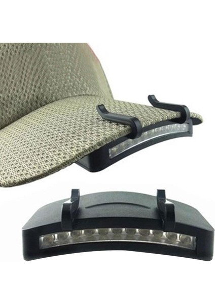 11-Led Kap Şapka Ağız Klip Işık Far Açık Kamp Yürüyüş Balıkçılık Far (Yurt Dışından)