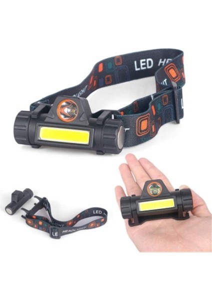 LED Xpe + Koçanı Far USB Şarj Edilebilir Far Başkanı Orch Açık Su Geçirmez Kamp Kafa Işık (Yurt Dışından)