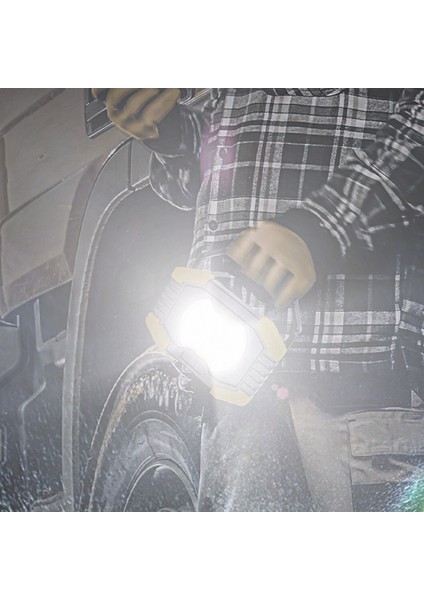 Taşınabilir Ful Cob Çalışma Işığı 180 Derece Ayarlanabilir Fener Açık Kamp Için Güneş USB Şarj Edilebilir Spot Işığı (Yurt Dışından) fiyatları