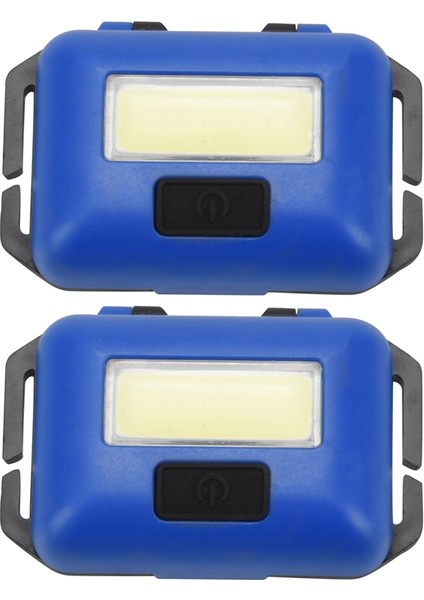 Nxfdsıoz 2x Cob LED Mini Kafa Işık Lambası Far 3 Modu Yağmur Geçirmez Kafa Torch El Feneri Kafa Açık Kamp Balıkçılık Için Mavi (Yurt Dışından) fiyatları