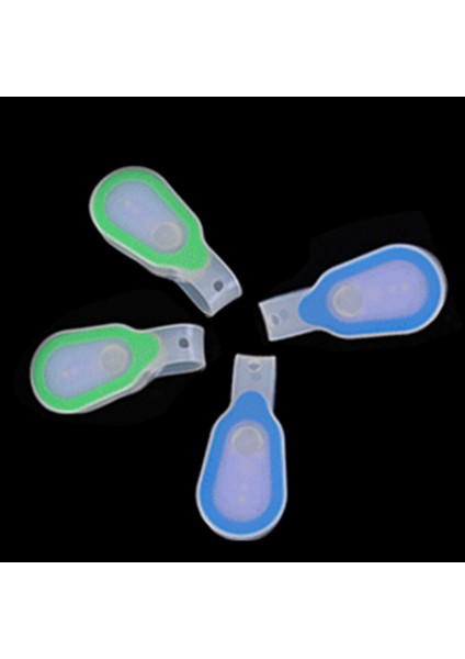 Adet LED Flaş Giyim Üzerine Klipsli LED Manyetik S Koşu Düğmesi Silikon Klipsli Lamba Yürüyüş Için Koşu Mavi (Yurt Dışından) fiyatları