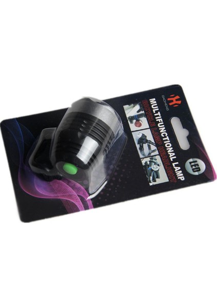 Yüksek Güçlü Bisiklet Işıkları Ön Gidon Bisiklet Gece Uyarı Far Siyah (Yurt Dışından)