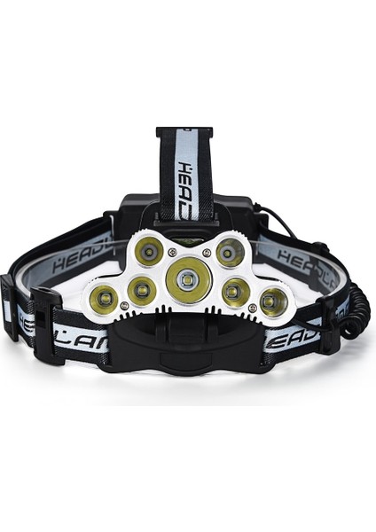 7 Far Sos Düdüklü 5t6+2xxpe Güçlü Farlar USB Farlar (Yurt Dışından) fiyatları