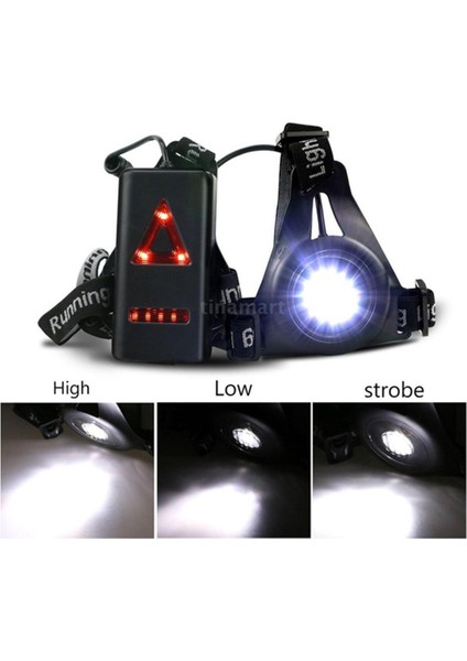 Su Geçirmez Kırmızı Beyaz Uyarı Işığı Göğüs Lambası (Yurt Dışından)