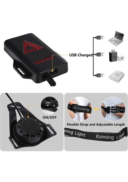 Su Geçirmez Kırmızı Beyaz Uyarı Işığı Göğüs Lambası (Yurt Dışından) fiyatları