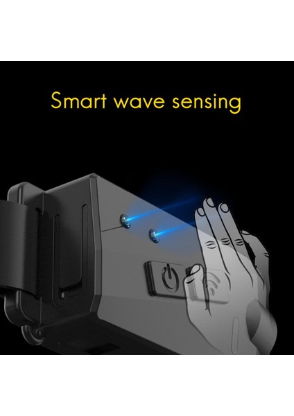 Koşu Jogg Yürüyüş Kamp Balıkçılık Için LED USB Sensör Far (Yurt Dışından)