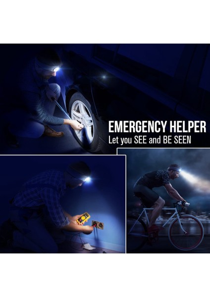 Balıkçı Lambası-1 x Far 1 x USB Kablosu-Gri (Yurt Dışından) fiyatları