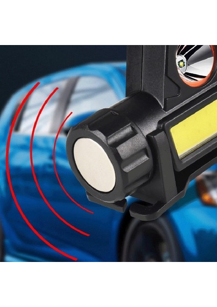 Çok Fonksiyonlu Güçlü Far USB Şarj Edilebilir Mıknatıs Çalışma Işığı Dağcılık Kafaya Monte El Feneri (Yurt Dışından) fiyatları