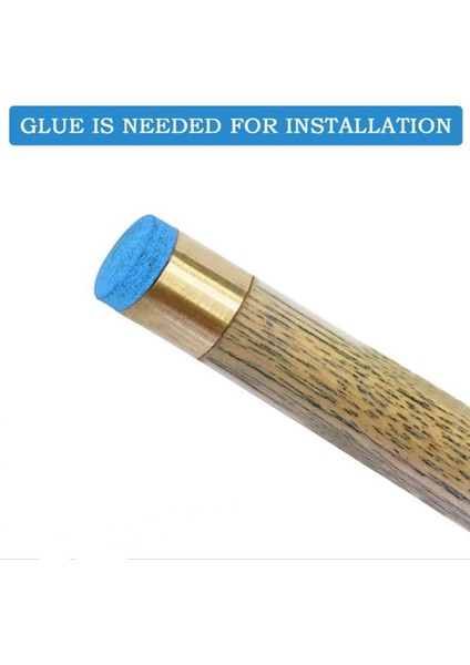 Snooker ve Amerikan Havuz Için 50 Adet Cue Ucu 13 mm Uç Kılıflı (Yurt Dışından) fiyatları