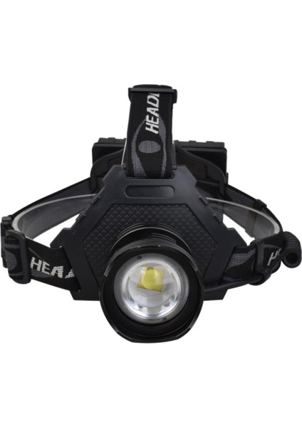 LED Far Yüksek Güç Kafa Lambası Torch USB 18650 Şarj Edilebilir Kafa Işık Yakınlaştırma Far Su Geçirmez P70 (Yurt Dışından)