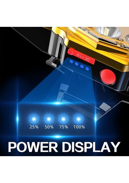 12 LED Kafaya Monte El Feneri Açık Far Kamp Balıkçılık Açık Spor Far Taşınabilir Kafa Işık (Yurt Dışından) fiyatları