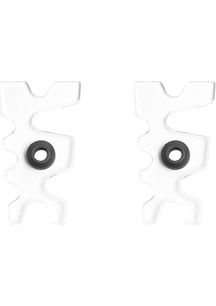 2x Köprü Kafası Snooker Bilardo Cue Raf Kafaları Aksesuarı Bilardo Havuz Cue Aksesuarı (Yurt Dışından)