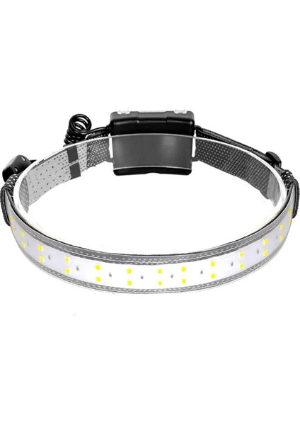 LED Şerit Far 3 Mod Yumuşak Kamp Far Şeridi Esnek Su Geçirmez Açık Alın Işık Kamp, Avcılık, Balıkçılık, Yürüyüş Için LED Taşınabilir Balıkçılık Baş Feneri (Yurt Dışından)