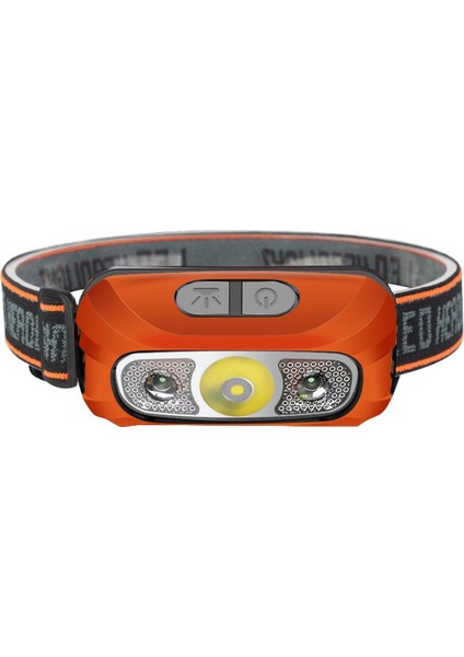 Süper Parlak Sensör LED Far USB Şarj Edilebilir Mini El Feneri Açık Su Geçirmez Acil Çalışma Işığı Balıkçılık Kamp Far Gece Çalışması Için (Yurt Dışından)