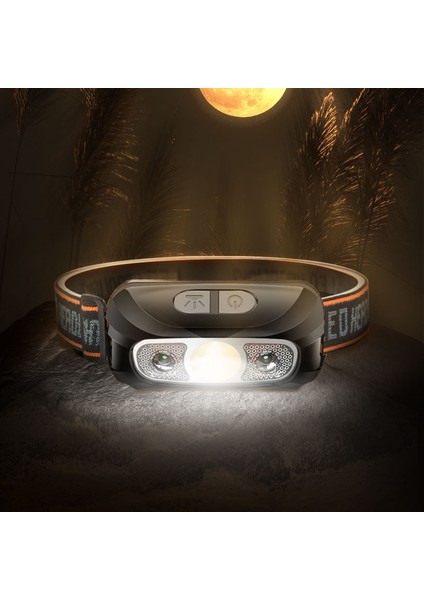 Süper Parlak Sensör LED Far USB Şarj Edilebilir Mini El Feneri Açık Su Geçirmez Acil Çalışma Işığı Balıkçılık Kamp Far Gece Çalışması Için (Yurt Dışından) fiyatları