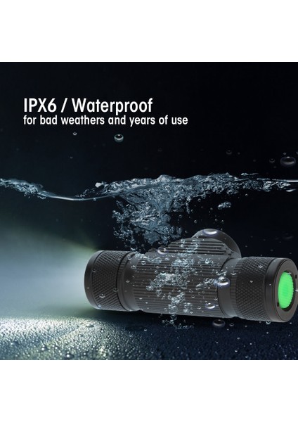 Su Geçirmez USB Şarj Edilebilir Bisiklet Dış Mekan LED Far Başkanı Işık El Feneri (Yurt Dışından) fiyatları